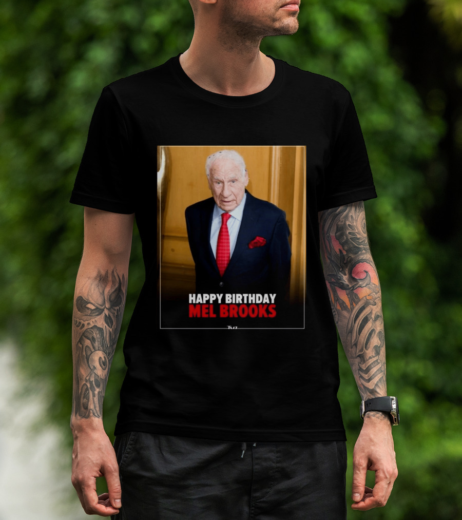 Mel Brooks Happy 100th Birthday Celebration T-Shirt