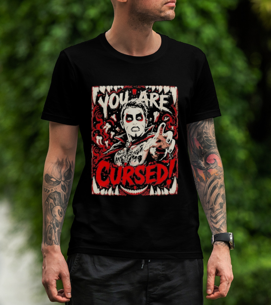 Danhausen You Are Cursed Pro Wrestling T-Shirt