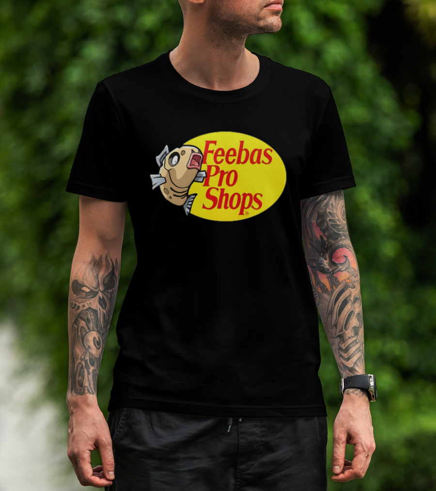Feebas Pro Shops Fun Fish Illustration For Fans T-Shirt