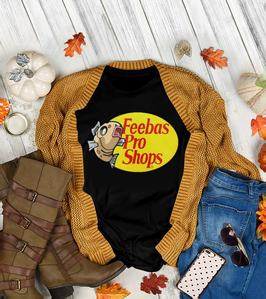 Feebas Pro Shops Fun Fish Illustration for Fans T-Shirt