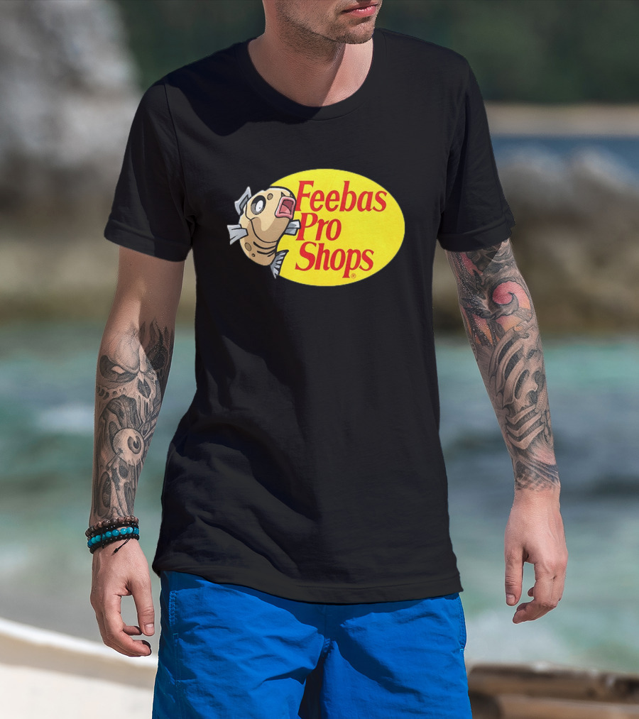 Feebas Pro Shops Fun Fish Illustration For Fans T-Shirt