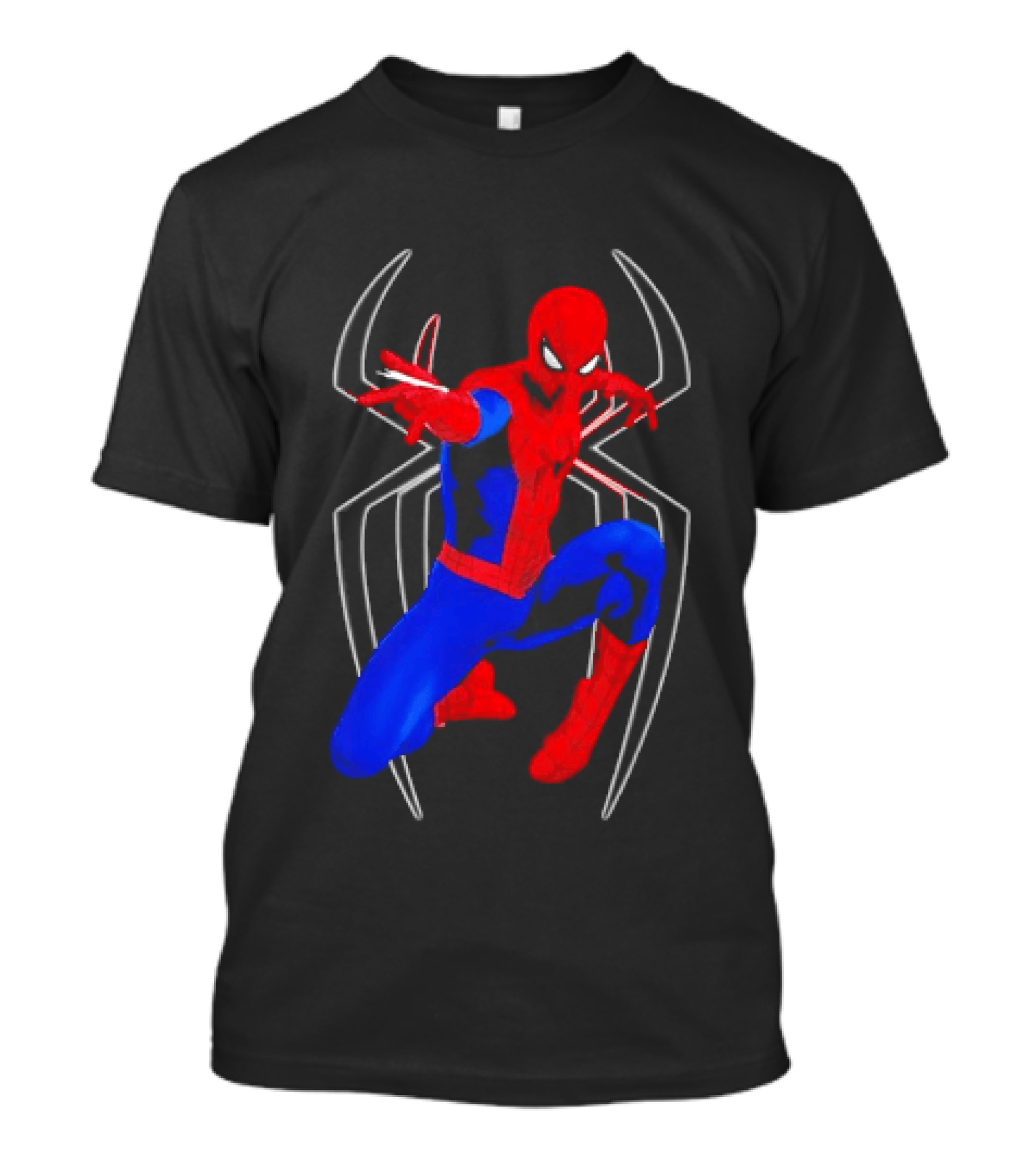 Spider Man Marvel Web Shooting Comic Book Action T-Shirt