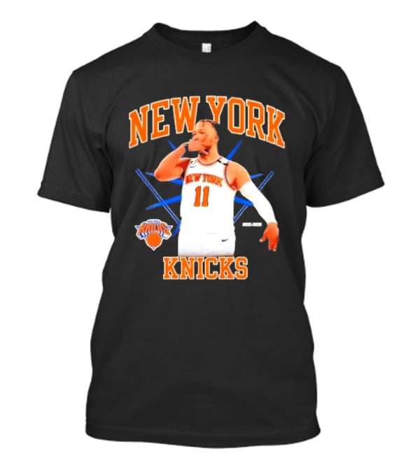 New York Knicks Jalen Brunson 11 NBA Basketball 3 Point 2026 T-Shirt