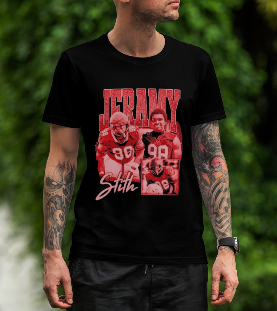 Jeramy Stith 99 Football Sports Number 98 T-Shirt
