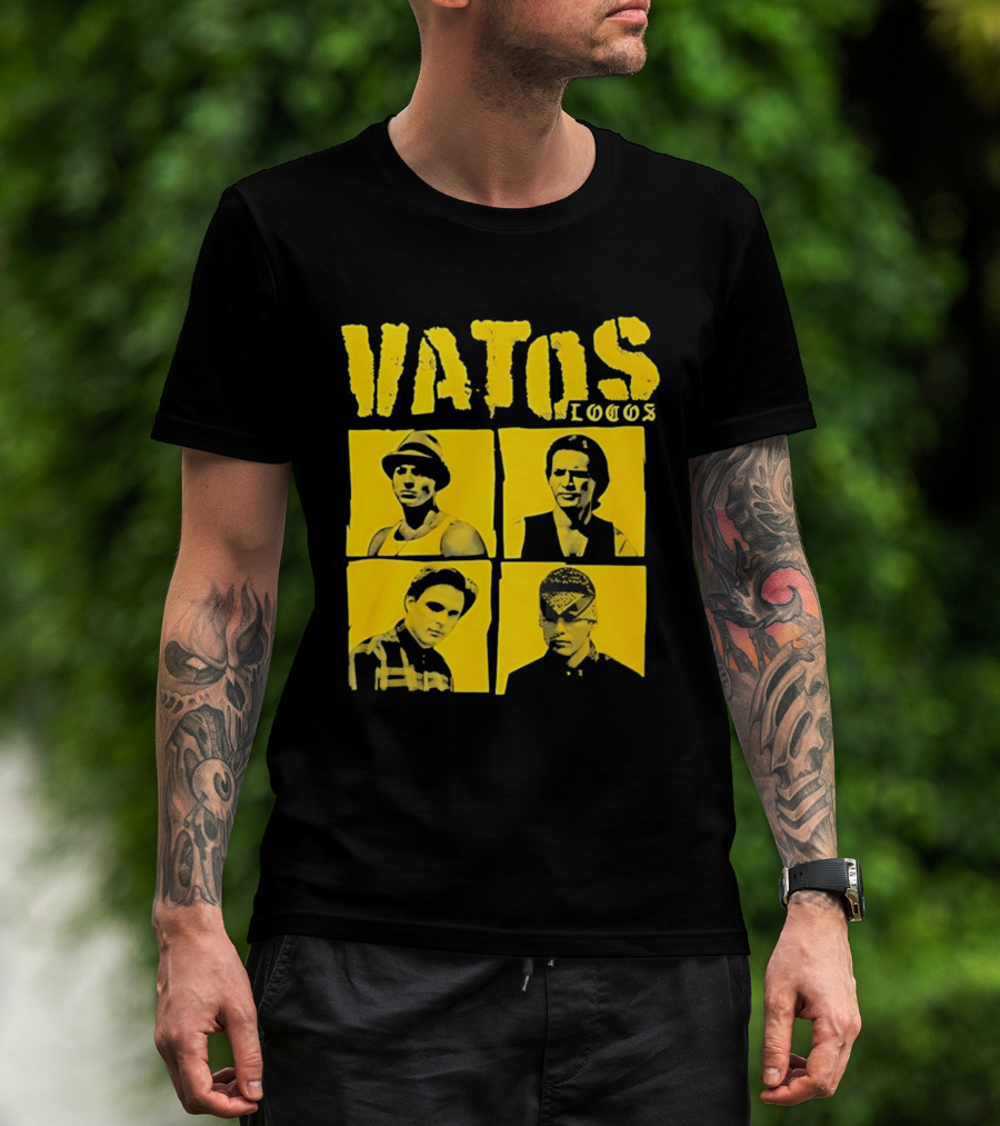 Vatos Locos Characters Yellow T-Shirt