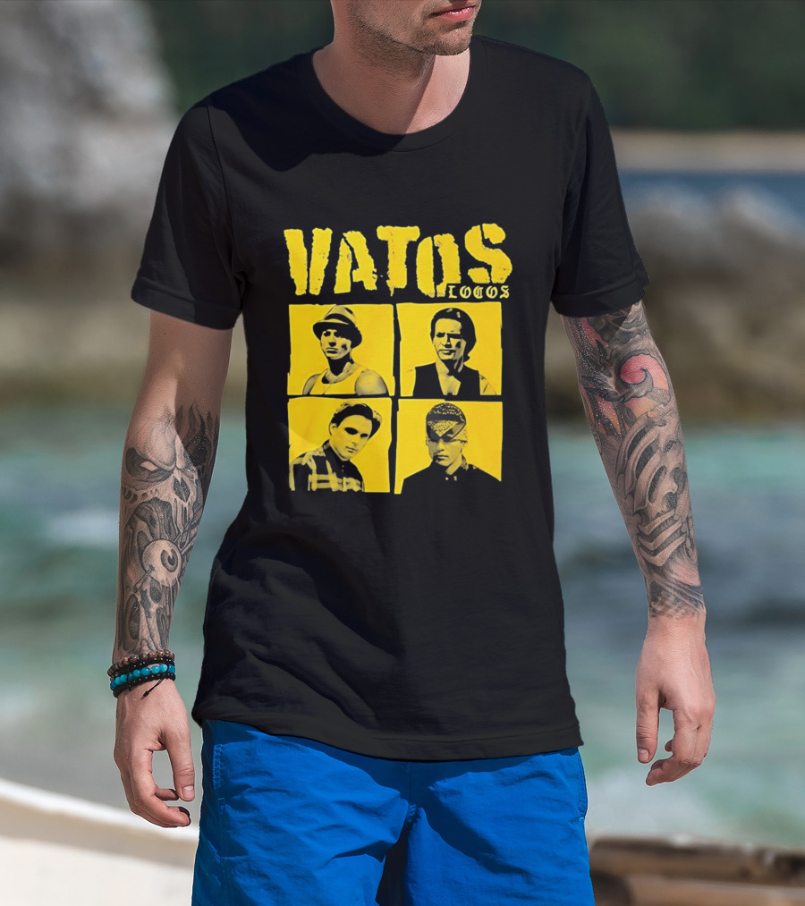 Vatos Locos Characters Yellow T-Shirt