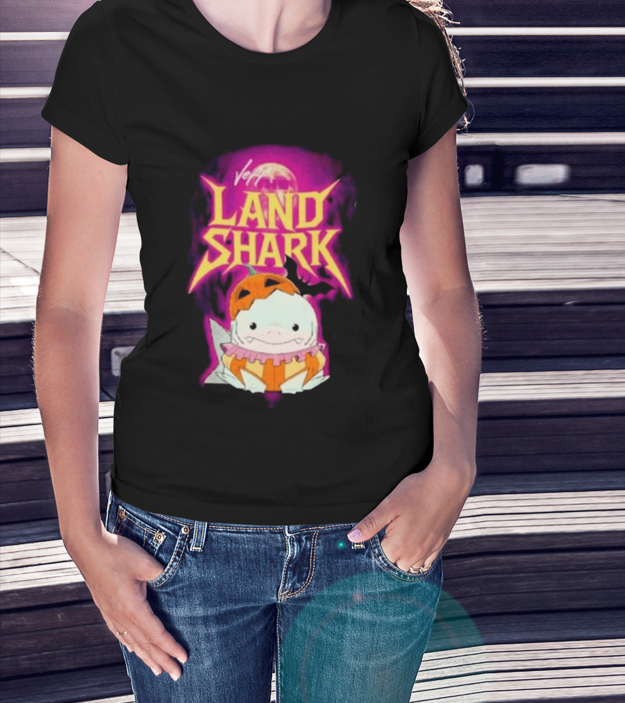 Veep Marvel Rivals Jeff The Land Shark Pumpkin T-Shirt