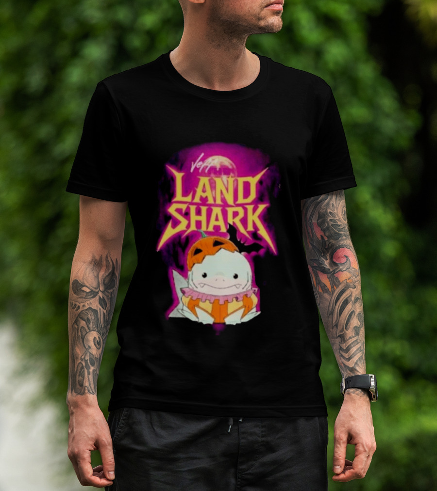 Veep Marvel Rivals Jeff The Land Shark Pumpkin T-Shirt