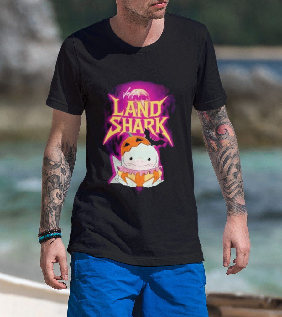 Veep Marvel Rivals Jeff The Land Shark Pumpkin T-Shirt