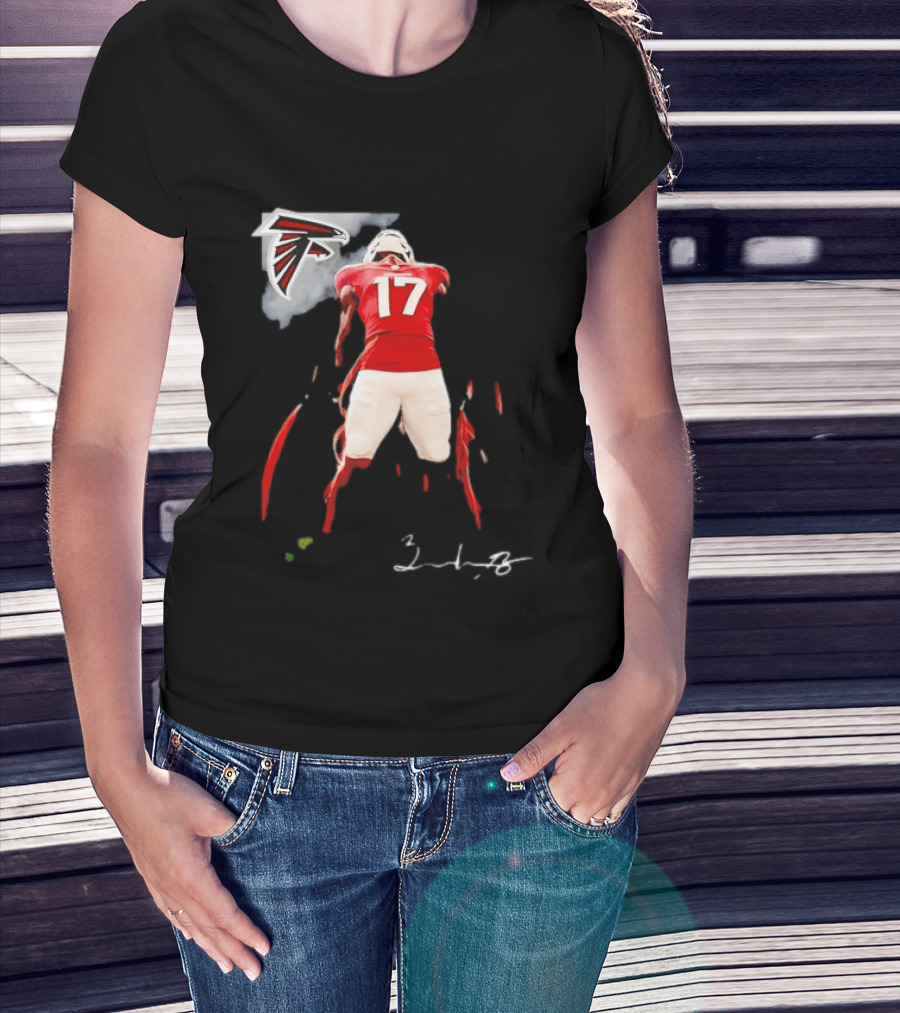 Atlanta Falcons Rookie Zachariah Branch Number 17 T-Shirt