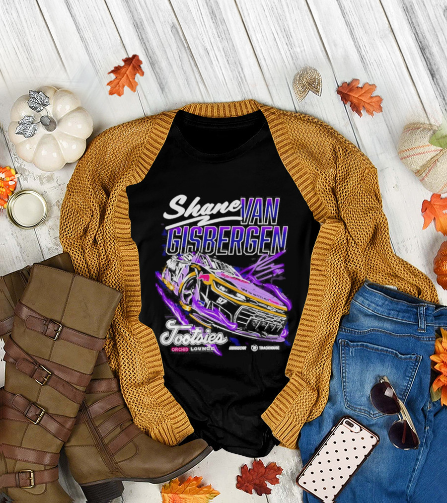 Shane van Gisbergen #97 2026 Tootsies Orchid Sweeps Racing Car T-Shirt