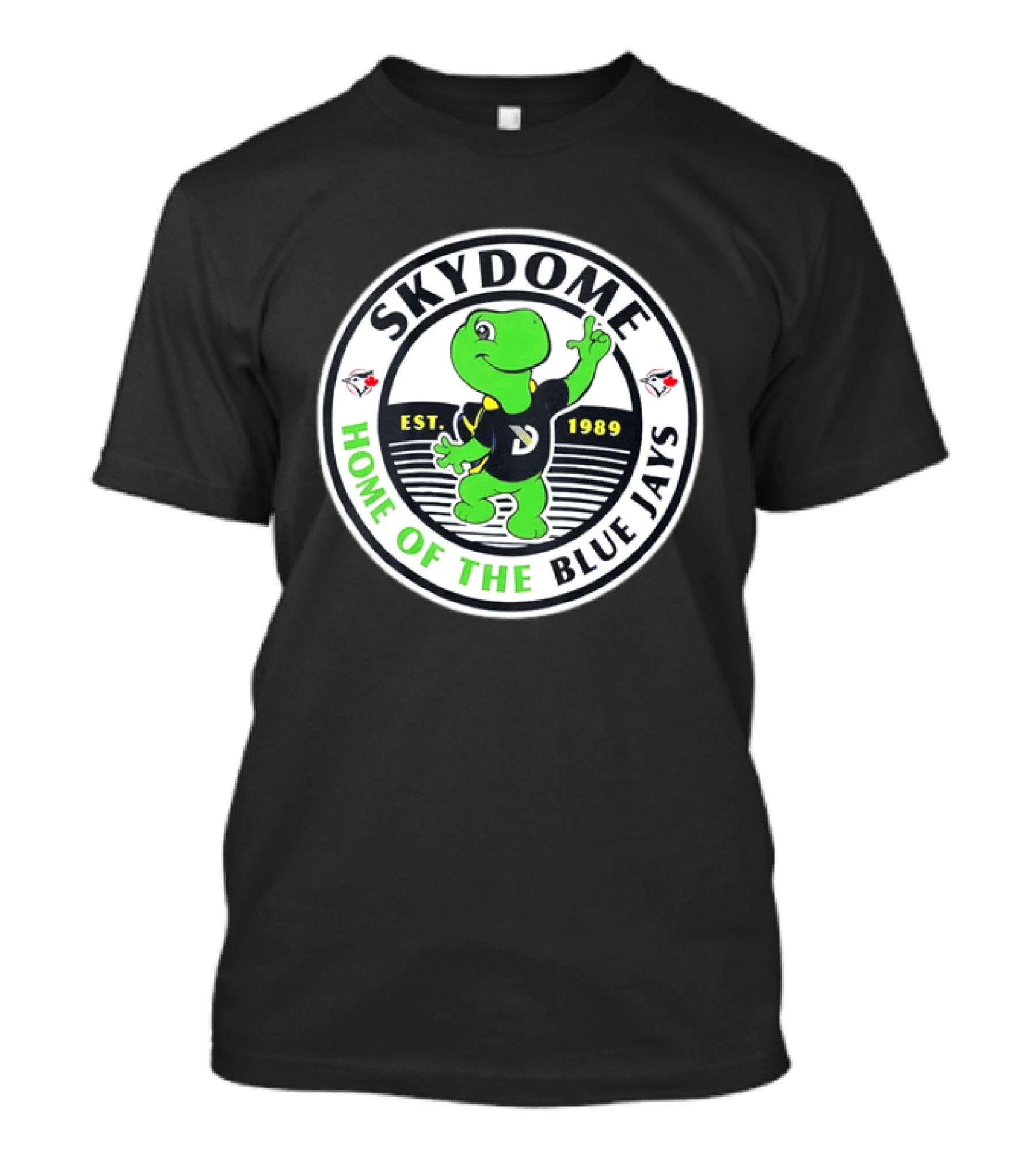 Toronto Blue Jays SkyDome Turtle Est 1989 Home Of The Blue Jays T-Shirt
