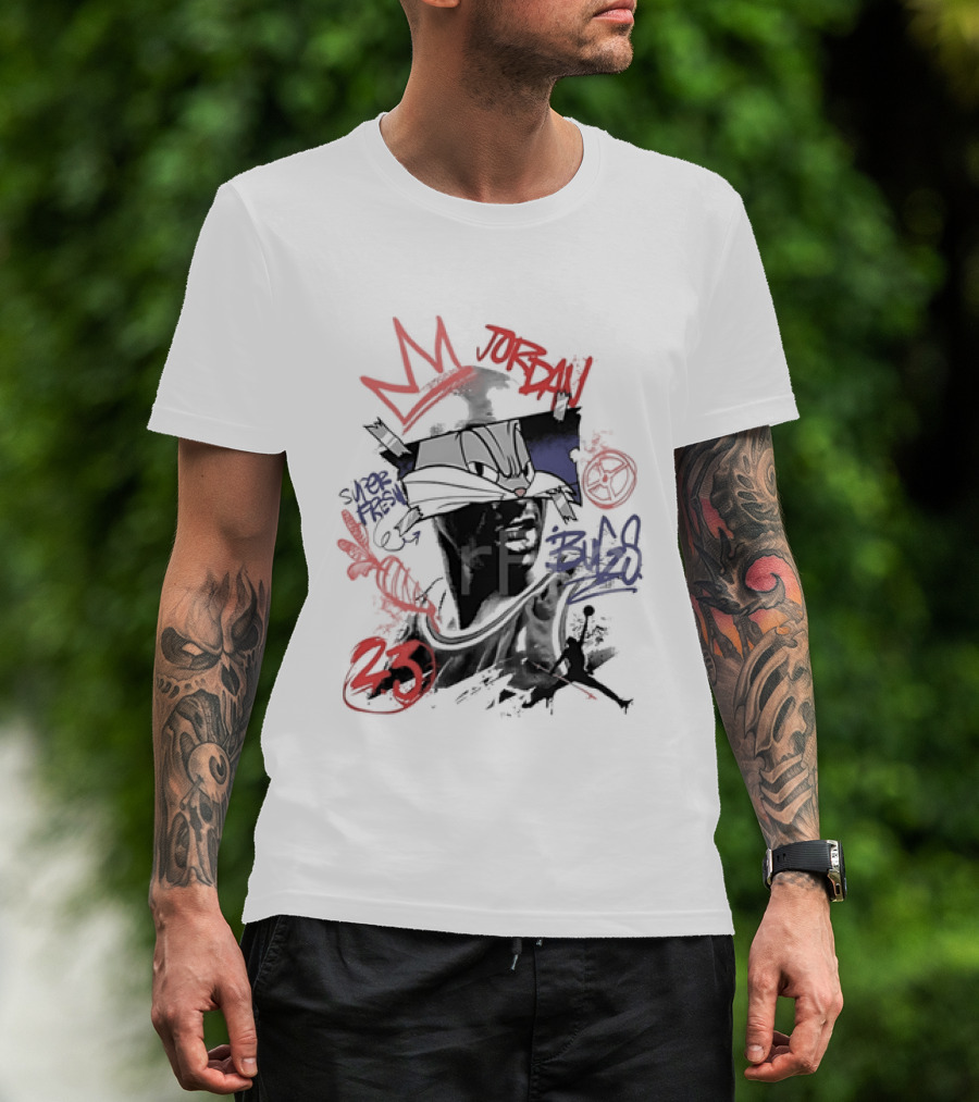 Crown Super Fresh Jordan Bugs 23 T-Shirt