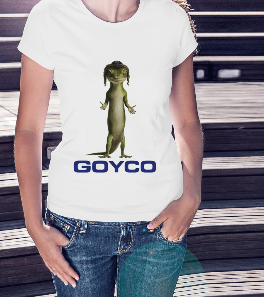 Goyco Lizard With Kippah And Payot T-Shirt