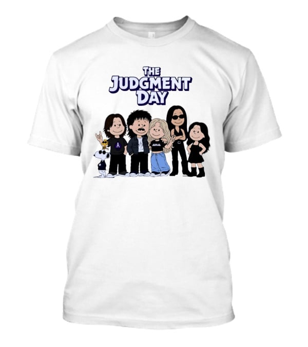 The Judgment Day Peanuts Cartoon Characters Mashup T-Shirt