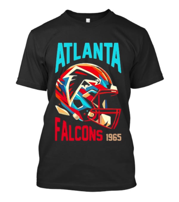 Atlanta Falcons 1965 Helmet Vintage Football Team T-Shirt