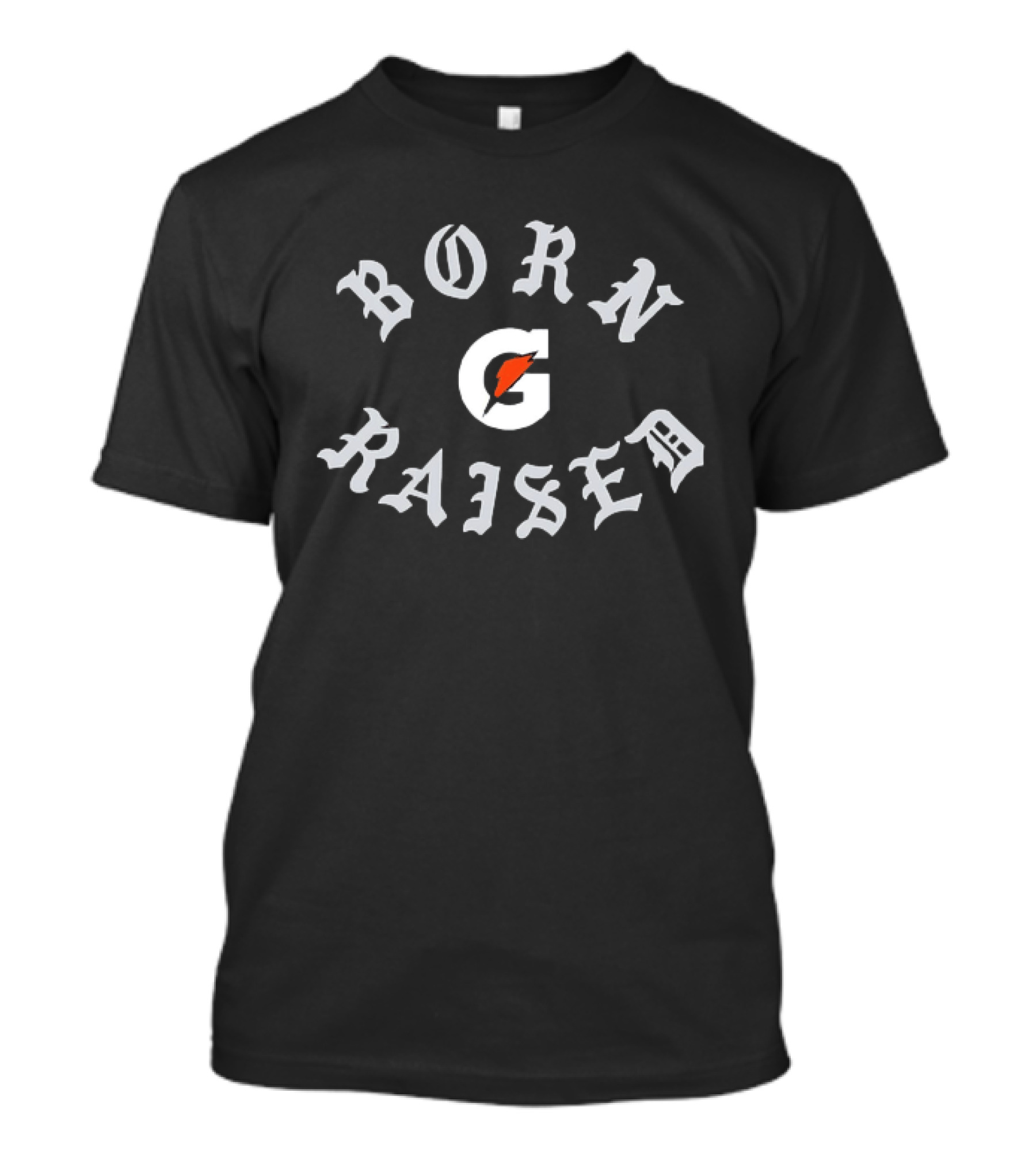 Born Raised Gatorade Classic Font T-Shirt