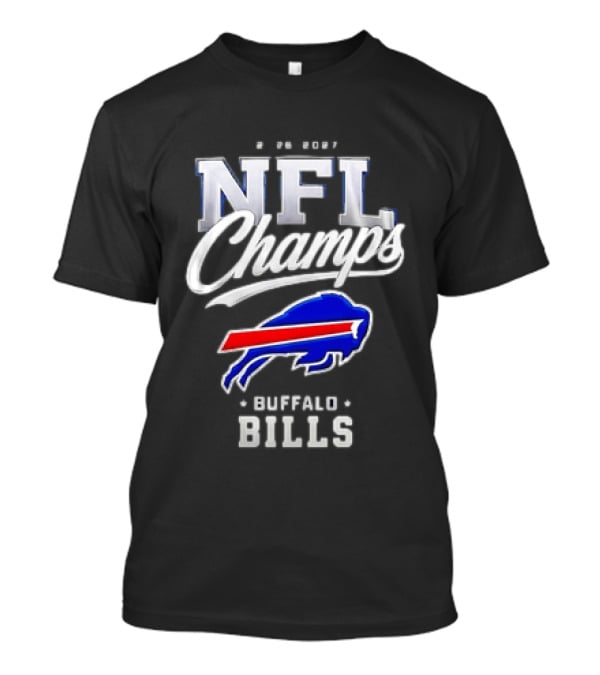 Buffalo Bills NFL Champs 2026 2027 T-Shirt