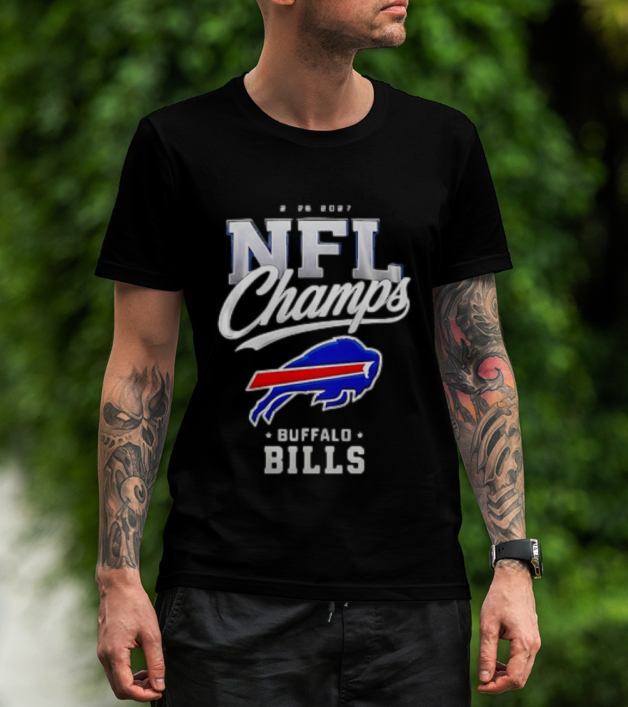 Buffalo Bills NFL Champs 2026 2027 T-Shirt