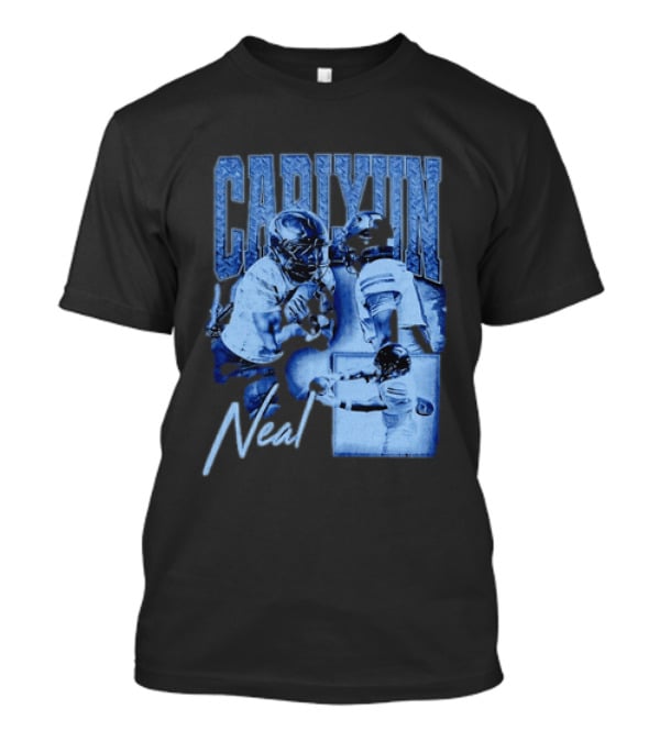 Carlyun Neal Alabama Crimson Tide Football Player Action Collage T-Shirt