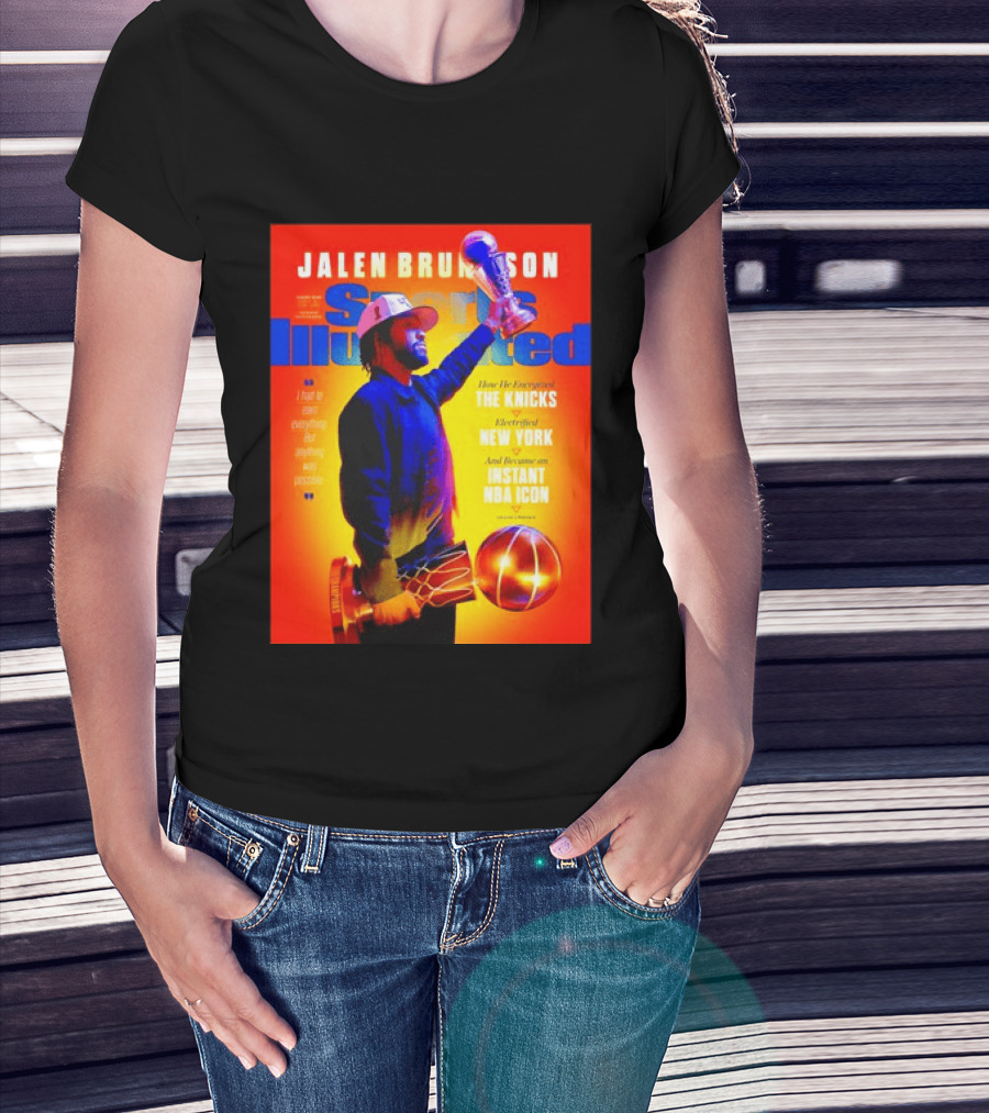 Jalen Brunson Sports Illustrated The Knicks Electrified New York Instant NBA Icon August 2026 T-Shirt