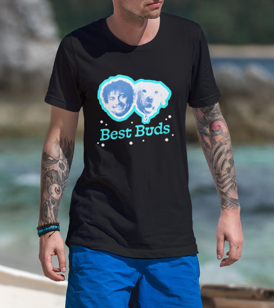 Best Buds Josh Naylor Tucker Seattle Mariners T-Shirt