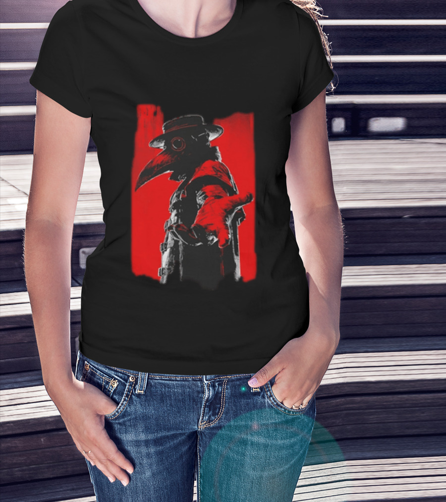 Plague Doctor Come With Me If You Want To Live Vintage Gothic T-Shirt