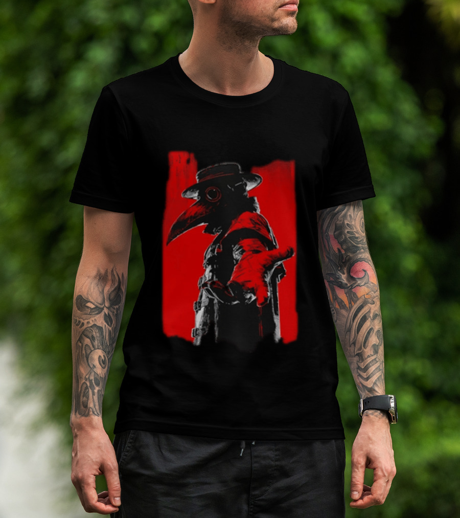 Plague Doctor Come With Me If You Want To Live Vintage Gothic T-Shirt