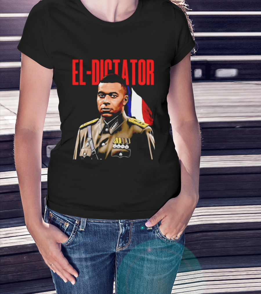 El Dictator Kylian Mbappe Military Jacket French Flag T-Shirt