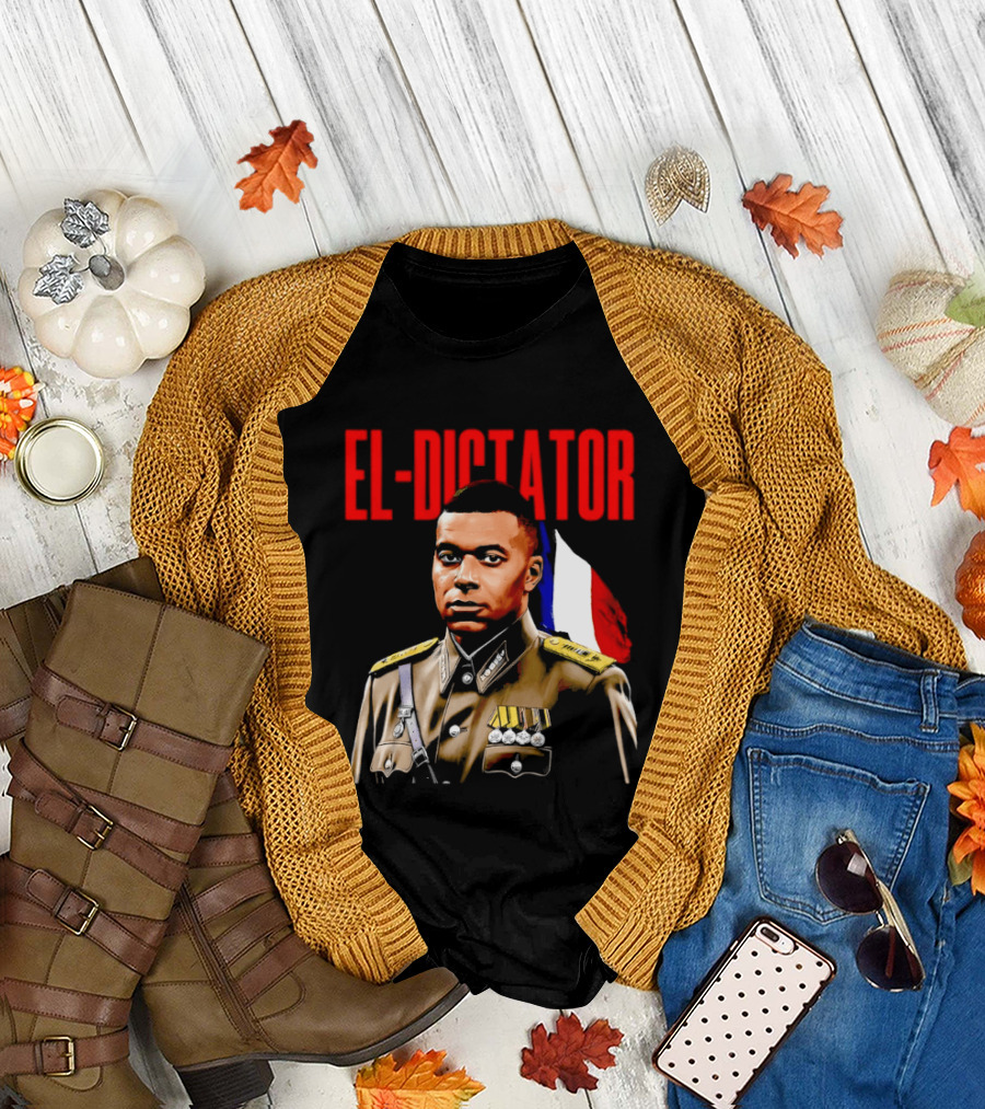 El Dictator Kylian Mbappe Military Jacket French Flag T-Shirt