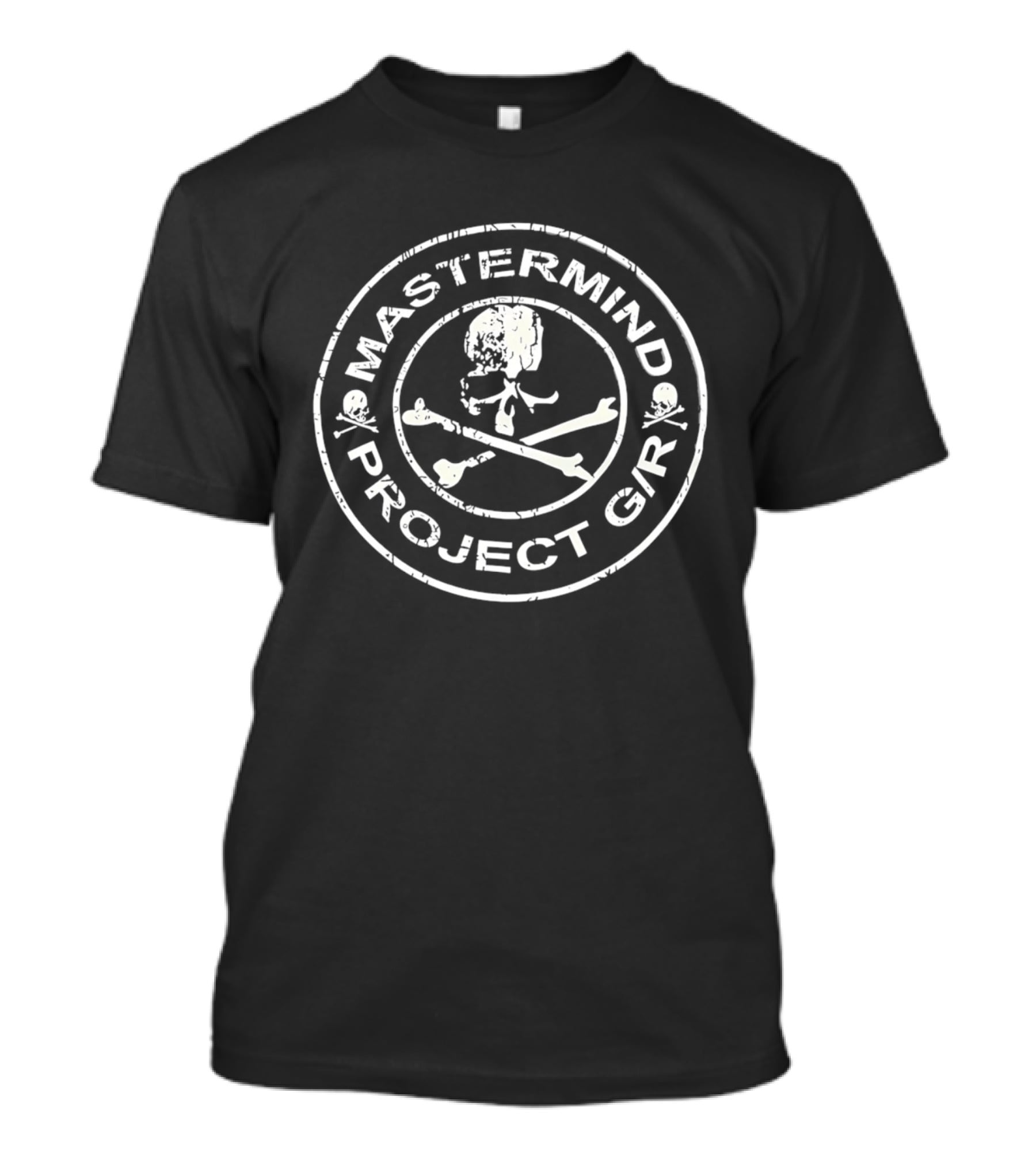 Mastermind Project G'R Skull Crossbones Circle T-Shirt