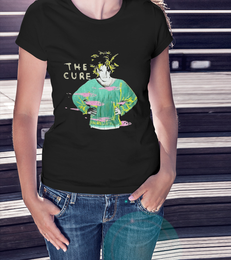 The Cure Standing On A Beach 1986 T-Shirt