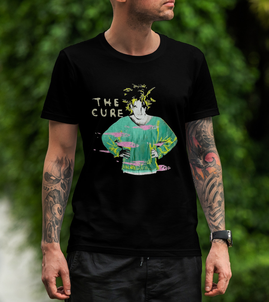 The Cure Standing On A Beach 1986 T-Shirt