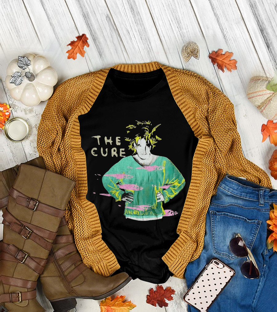 The Cure Standing on a Beach 1986 T-Shirt