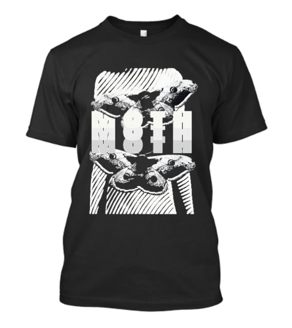 Moth Wings Reflective Optical Illusion T-Shirt