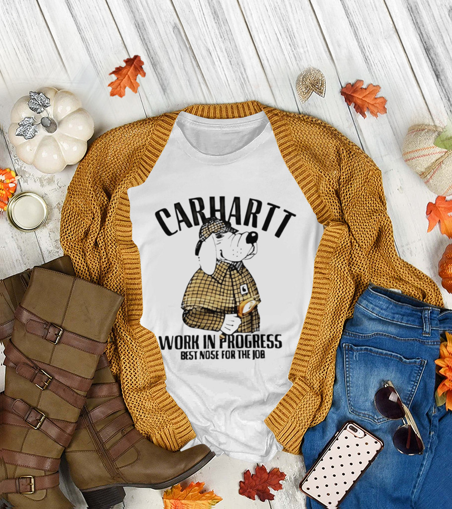 Carhartt Work in Progress Best Nose for the Job Detective Dog T-Shirt