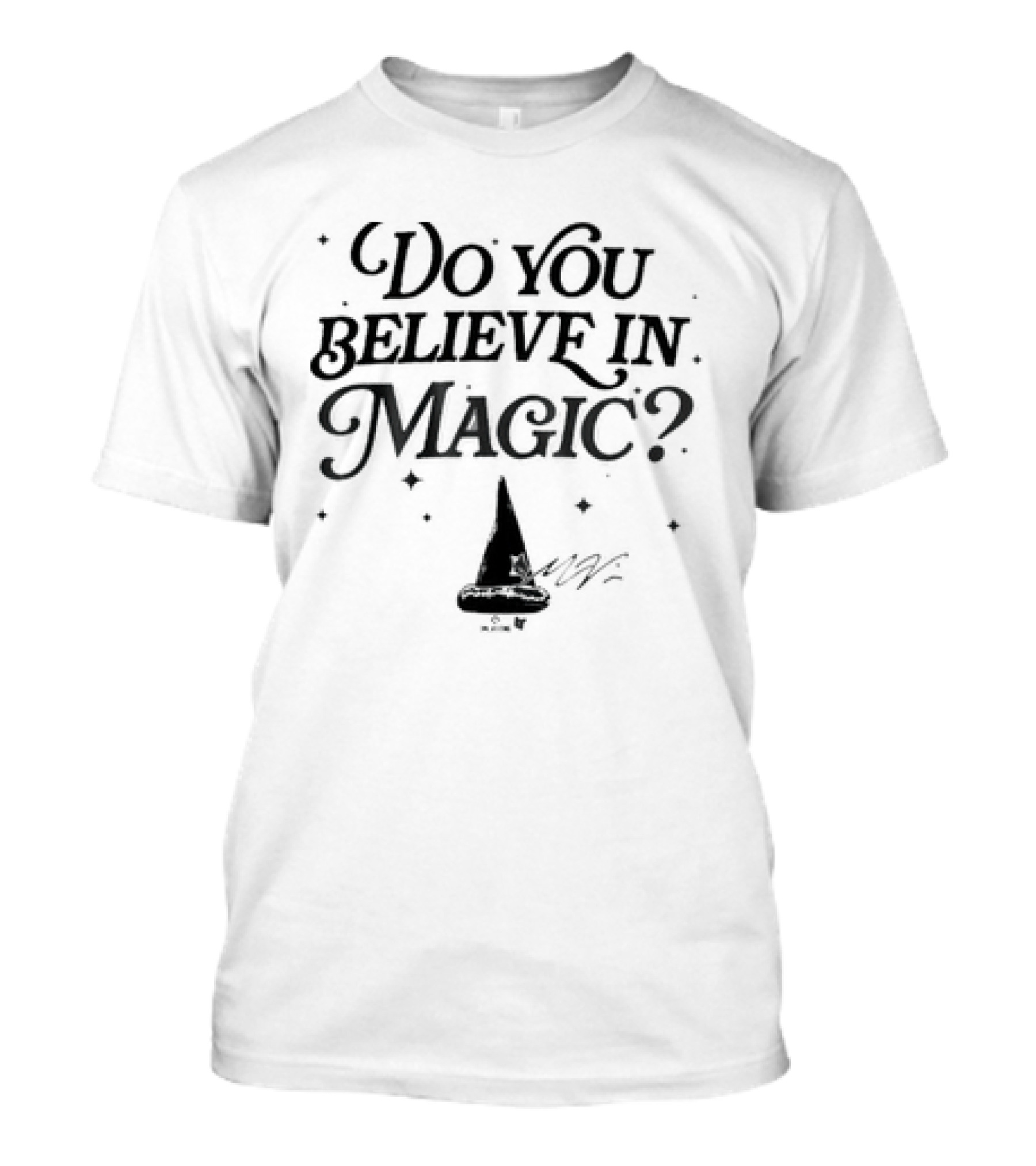 Do You Believe In Magic Mike Vasil Witch Hat Stars T-Shirt