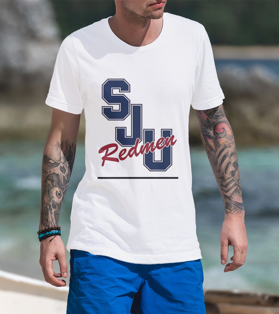 SJU Redmen 1988 Basketball Team T-Shirt