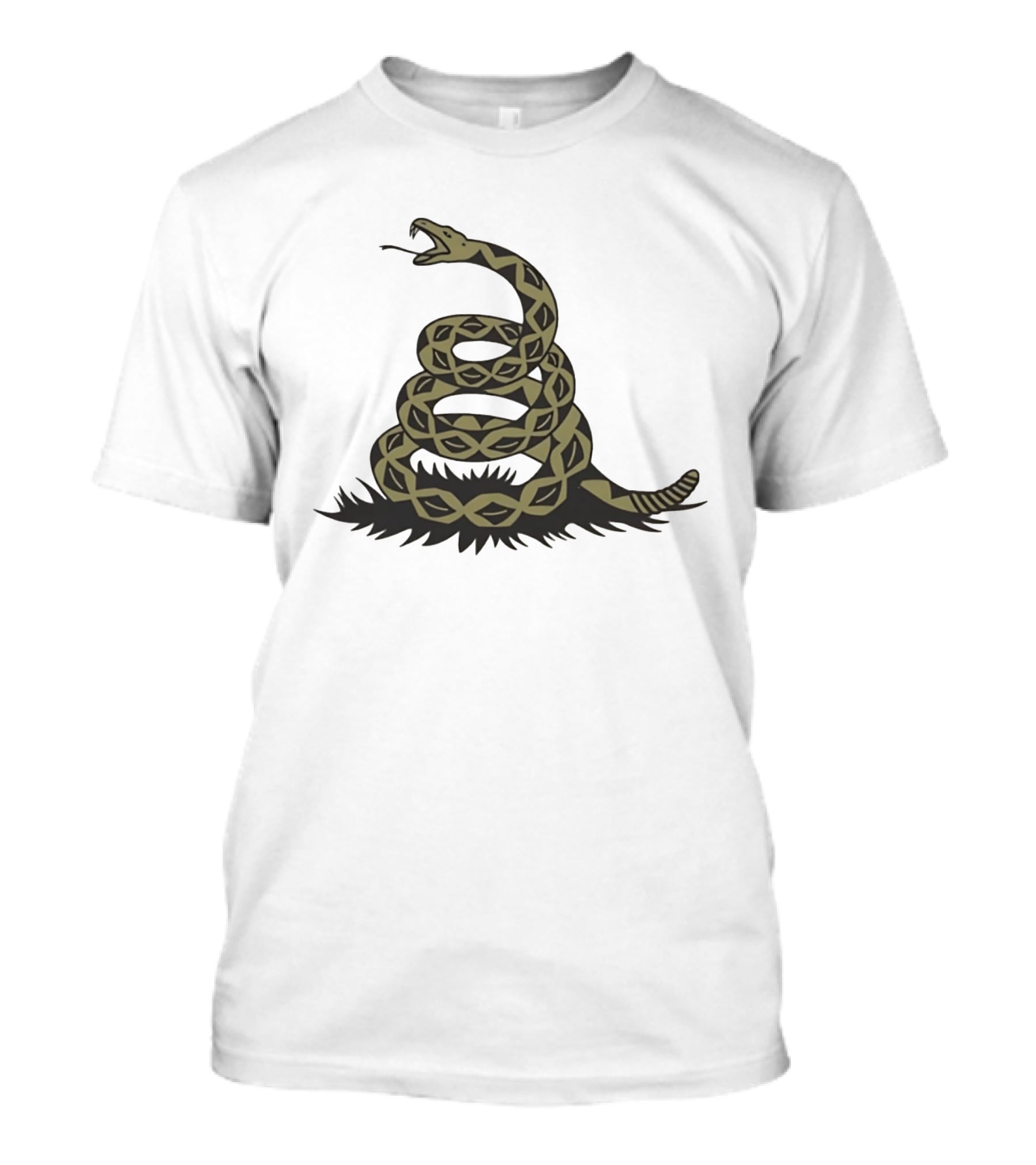 Gadsden Snake Iconic Coiled Rattlesnake T-Shirt