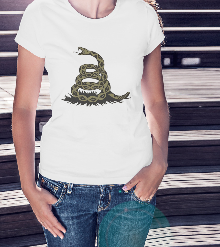 Gadsden Snake Iconic Coiled Rattlesnake T-Shirt