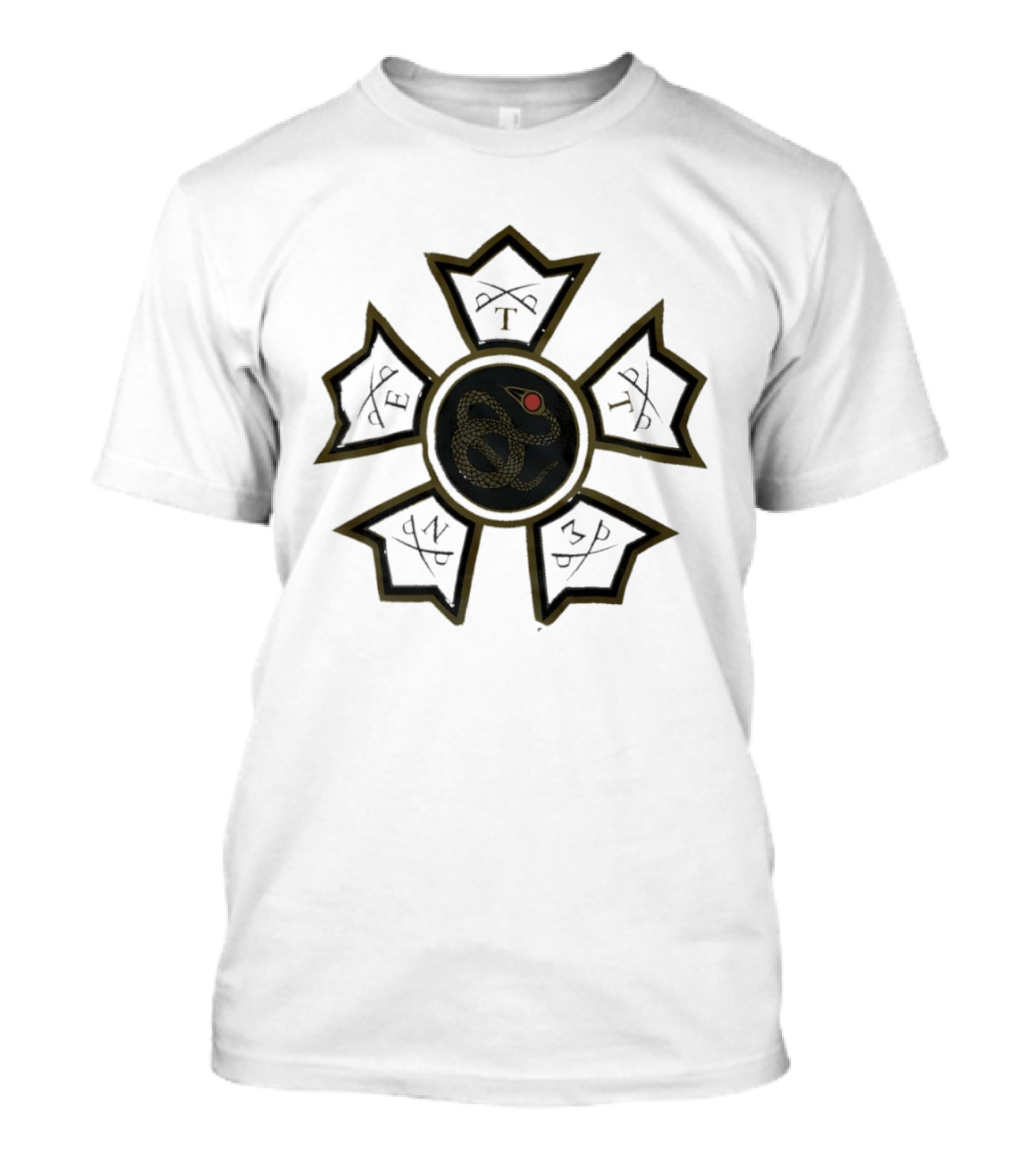 Serpent Sword Symbol P E P N Z P T-Shirt