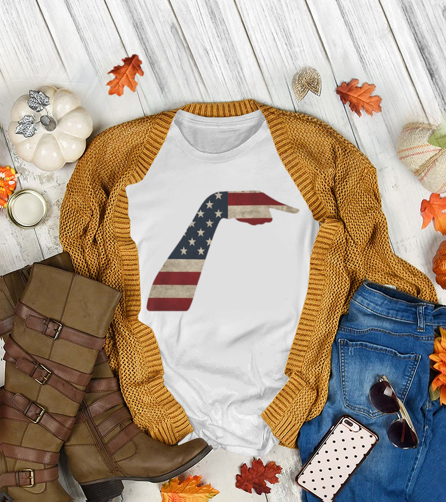 Sophie Cunningham American Flag Pointing Hand Patriotic USA Indiana Fever 2026 T-Shirt
