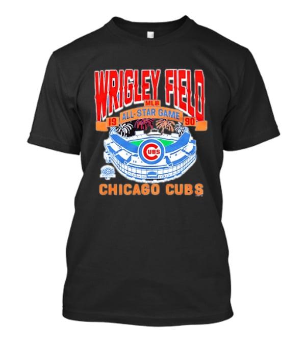 Wrigley Field 1990 MLB All Star Game Chicago Cubs T-Shirt