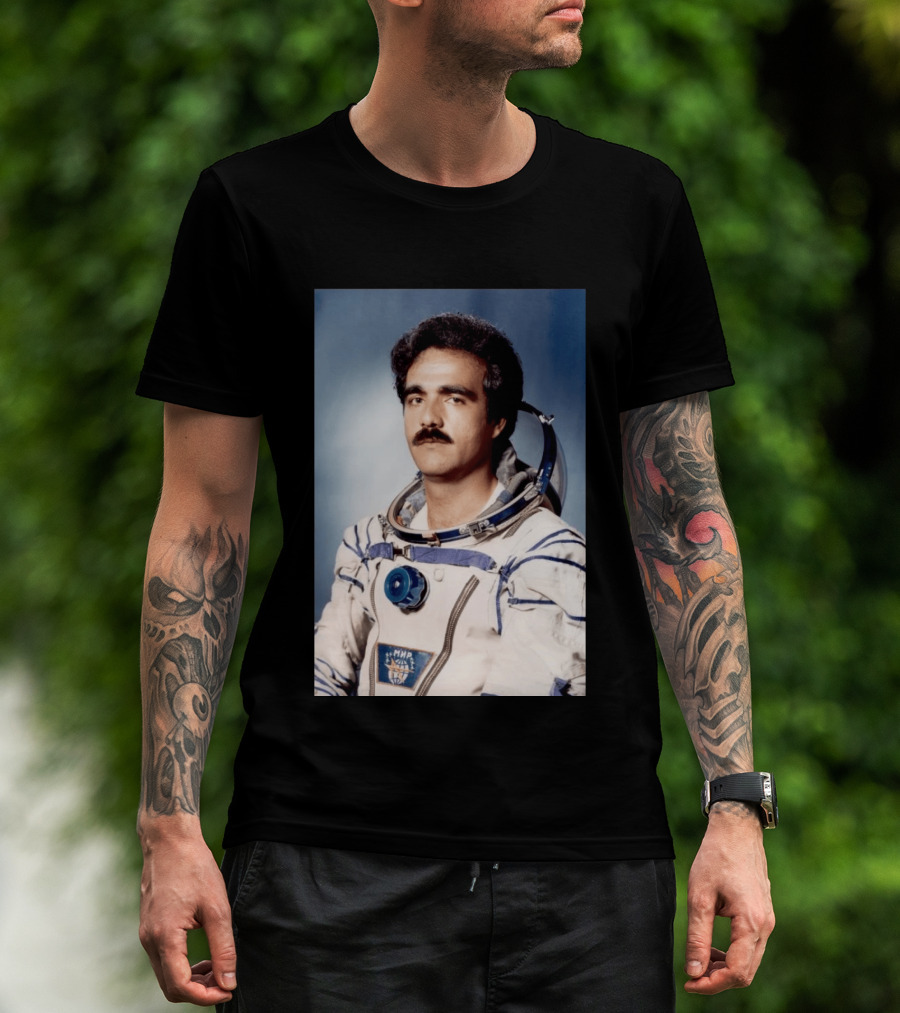 Abdul Ahad Momand Afghan Astronaut In Space Suit T-Shirt