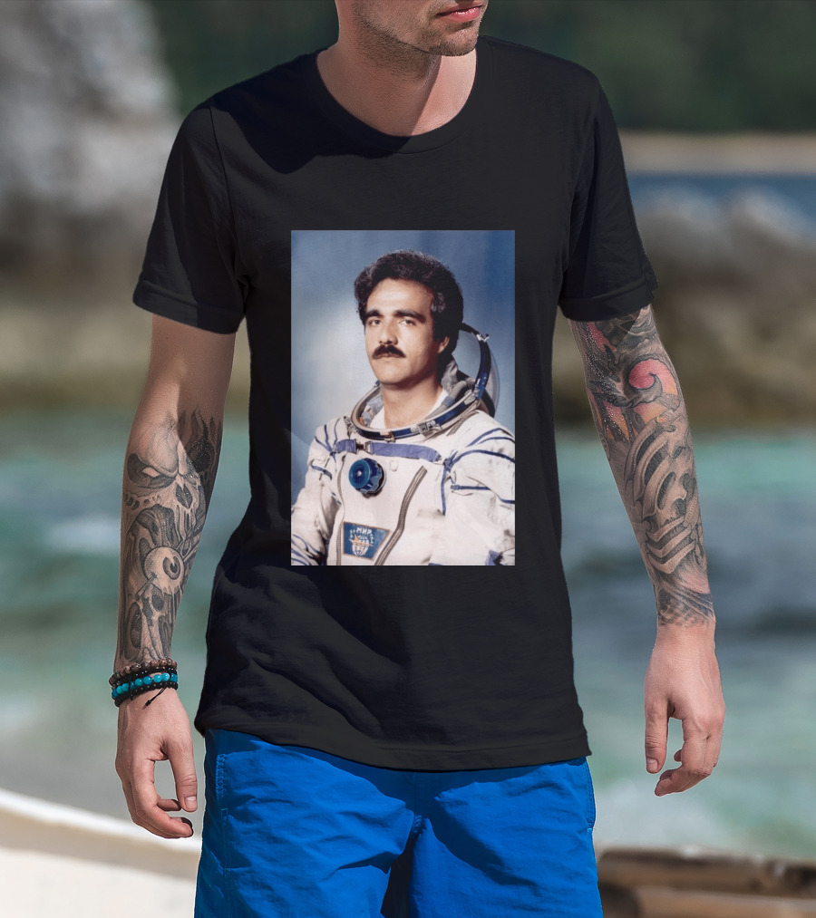 Abdul Ahad Momand Afghan Astronaut In Space Suit T-Shirt