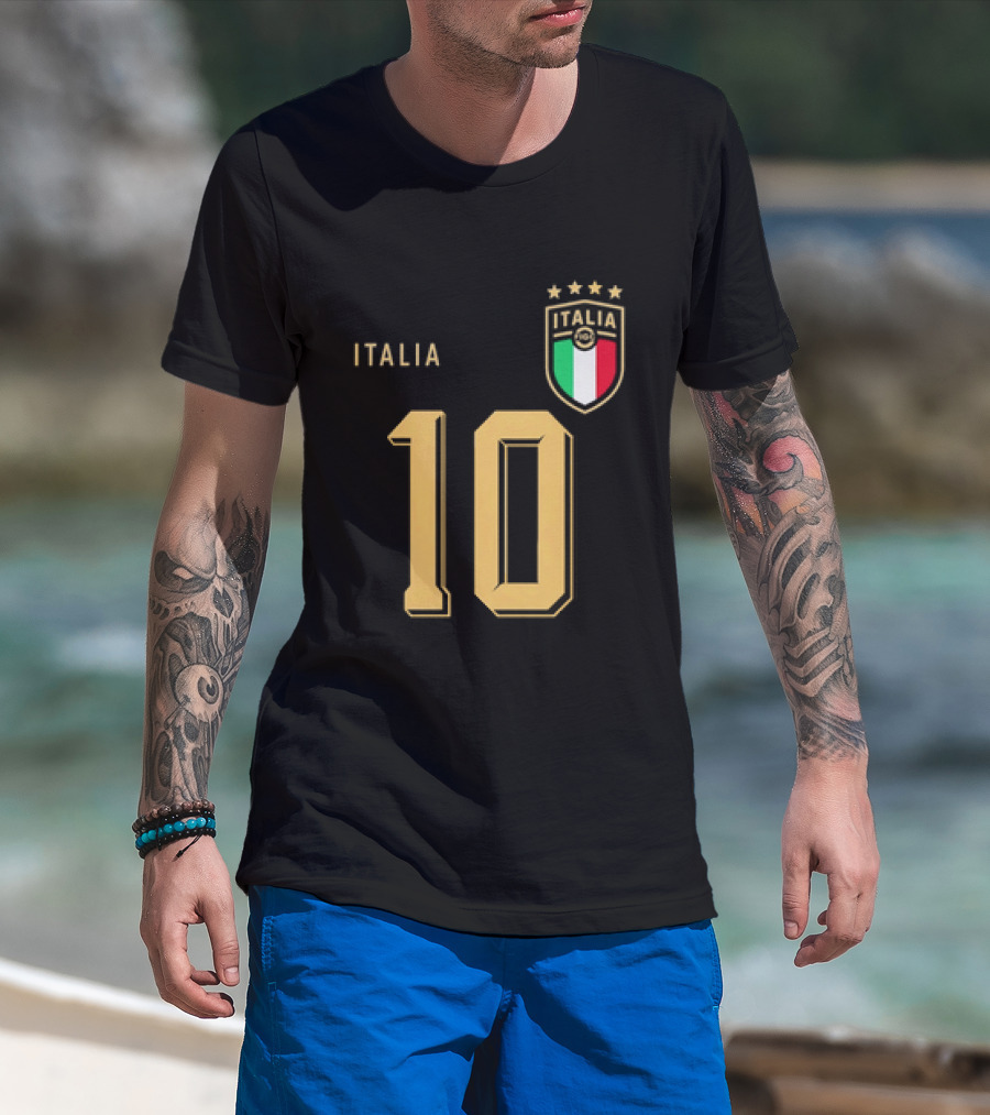 Italia 10 Argentina Lionel Messi T-Shirt