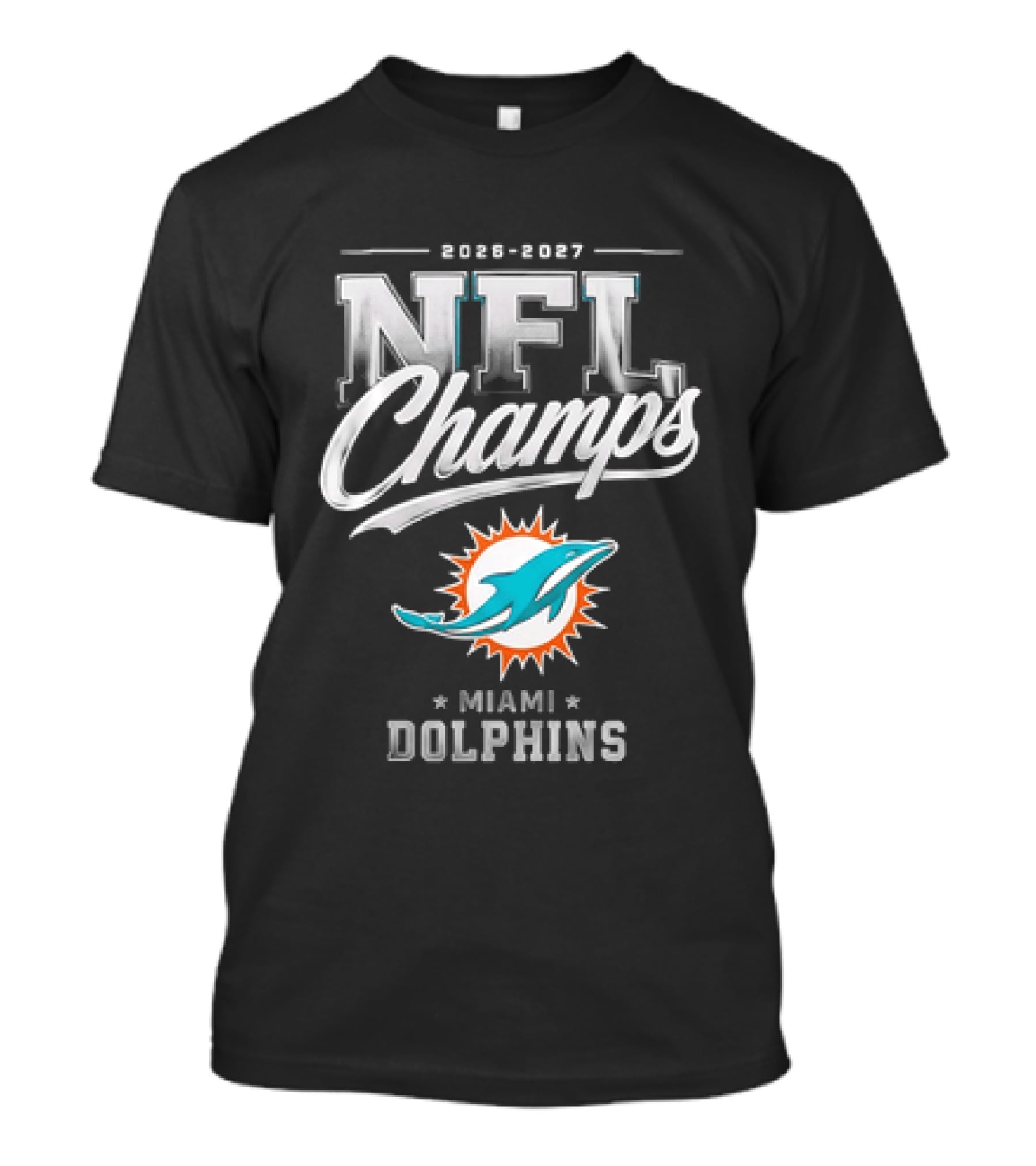 2026 2027 NFL Champs Miami Dolphins T-Shirt