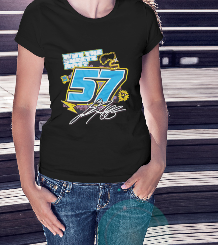 Why The Sheetz Not 57 Racing Motorsport Chain And Lightning T-Shirt