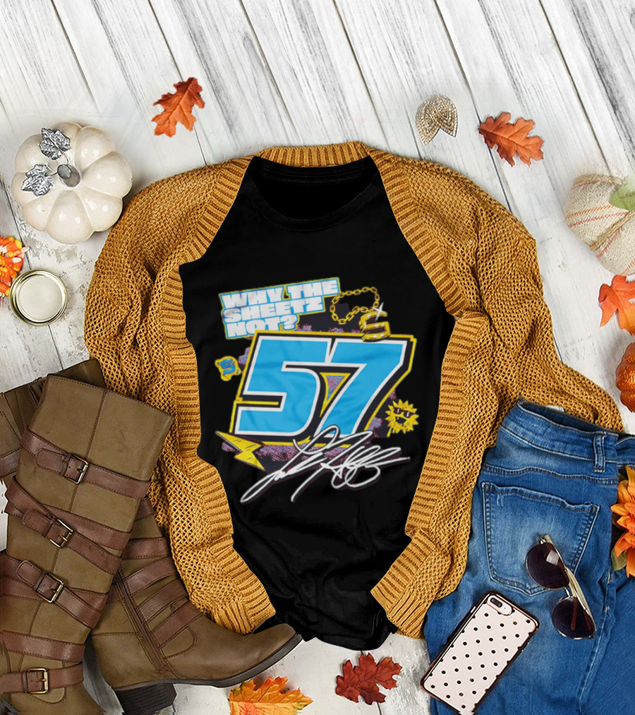 Why the Sheetz Not 57 Racing Motorsport Chain and Lightning T-Shirt