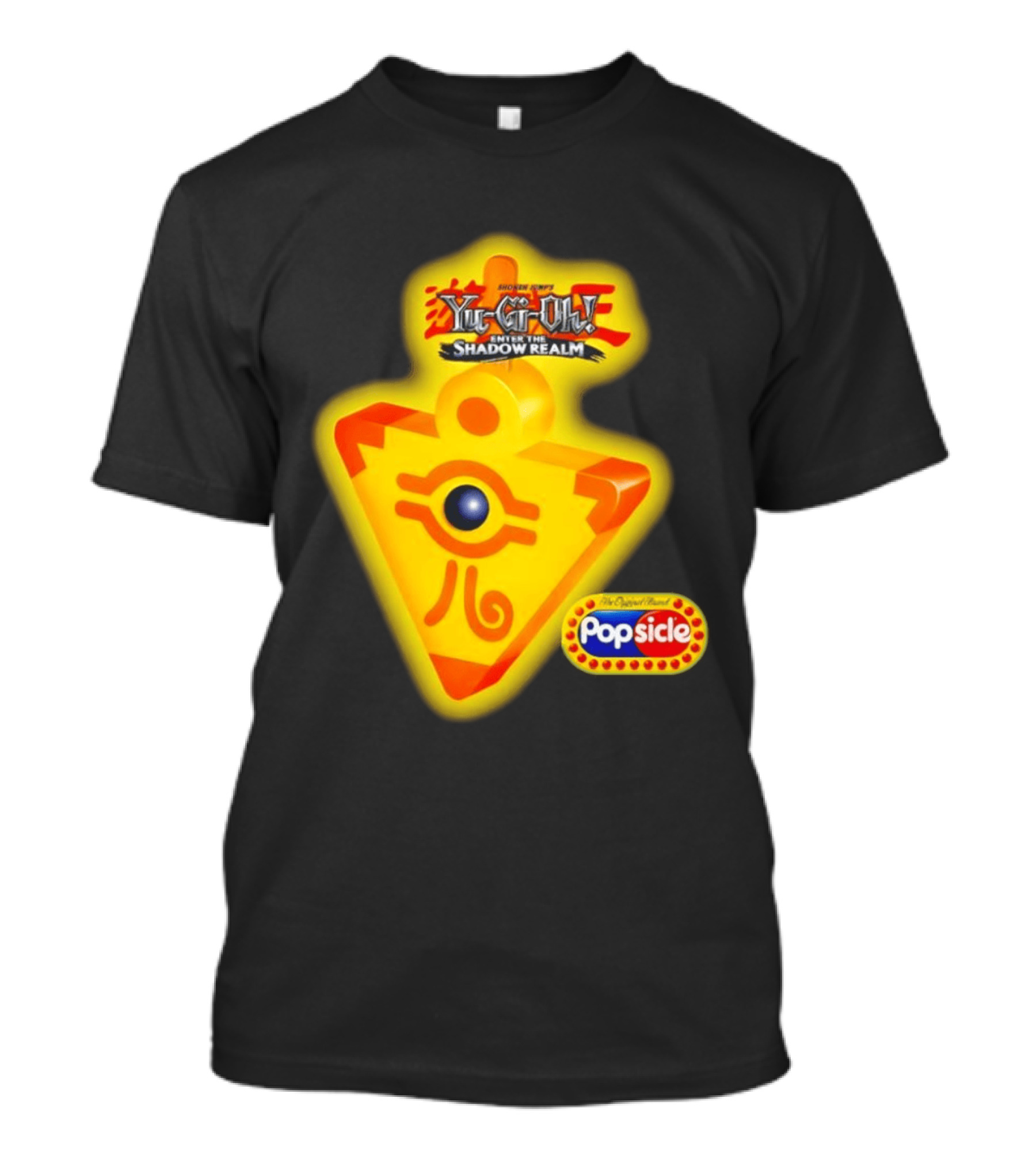 Shonen Jump Yu Gi Oh Enter The Shadow Realm Millennium Puzzle Popsicle T-Shirt